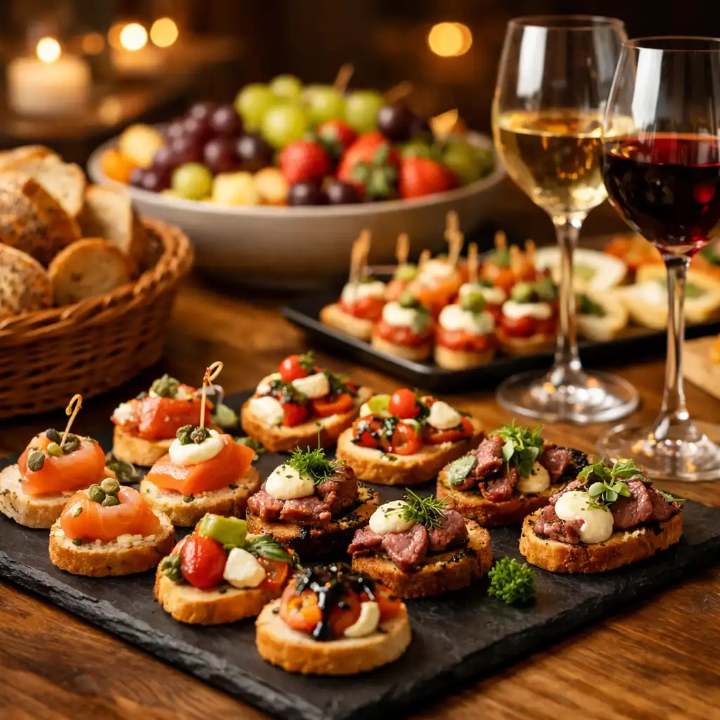 Gurmánský catering na soukromé akci v Chuto Vyraj
